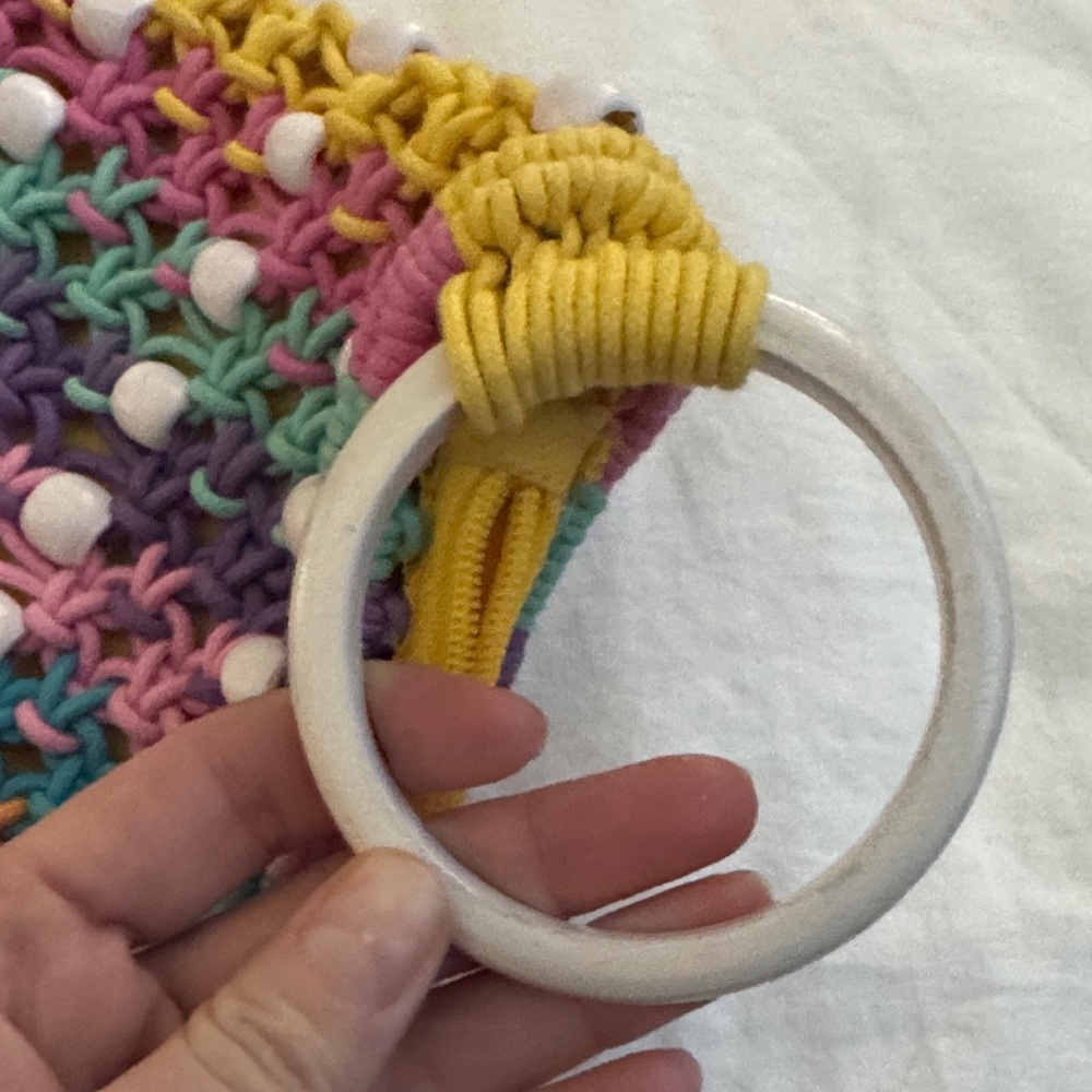 Colorful Crochet Clutch - Picture 3 of 3
